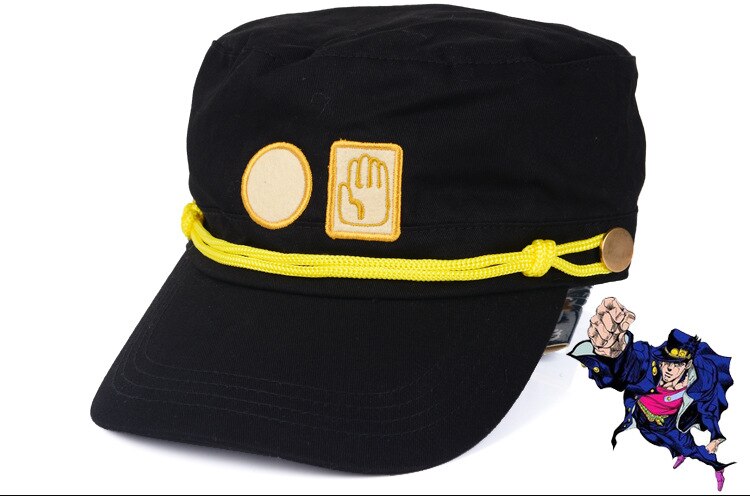 뜨거운 2016 새로운 애니메이션 만화 모자 Kujo Jotaro 코스프레 모자 고품질의 새로운 애니메이션 모자 HT105